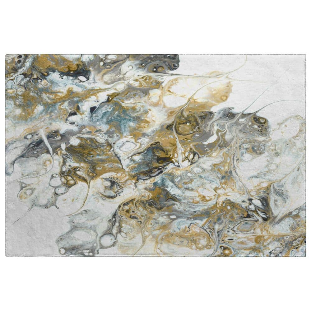 Sm Homes Rug Addison Rugs Dream Shag Premium Machine Washable Abstract ADS56 Smoke 3 ...