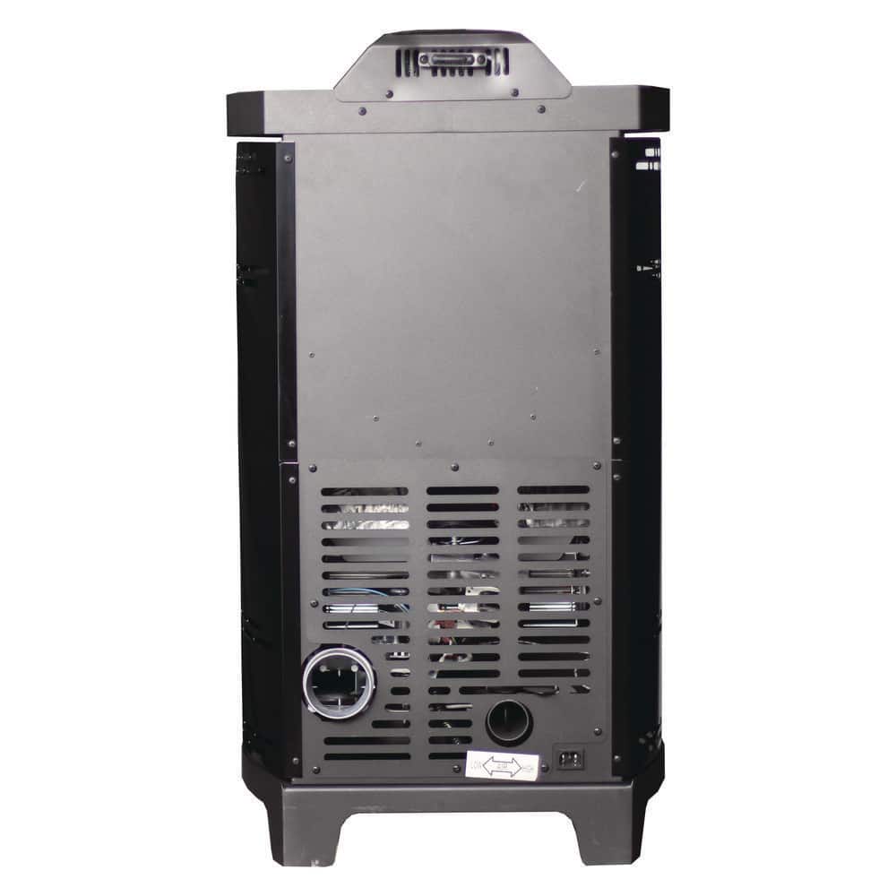 Modern Black Freestanding EPA Certified Pellet Stove with Blower
