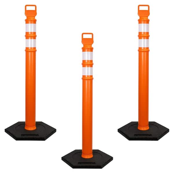 Traffic Orange Delineators (3-Pack)
