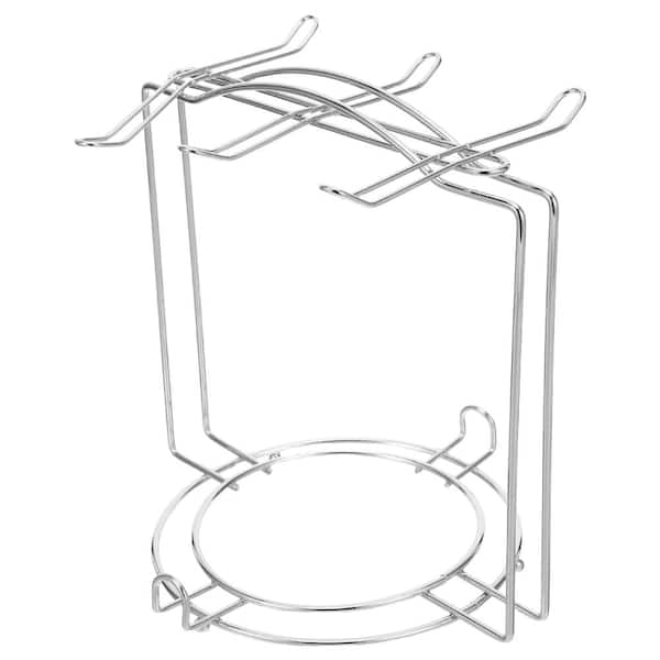 Stainless Steel Coffee Mug Tree Cup Holder Stand for Counter, Holds 6 Mugs, Rust-Resistant Rack Stand: