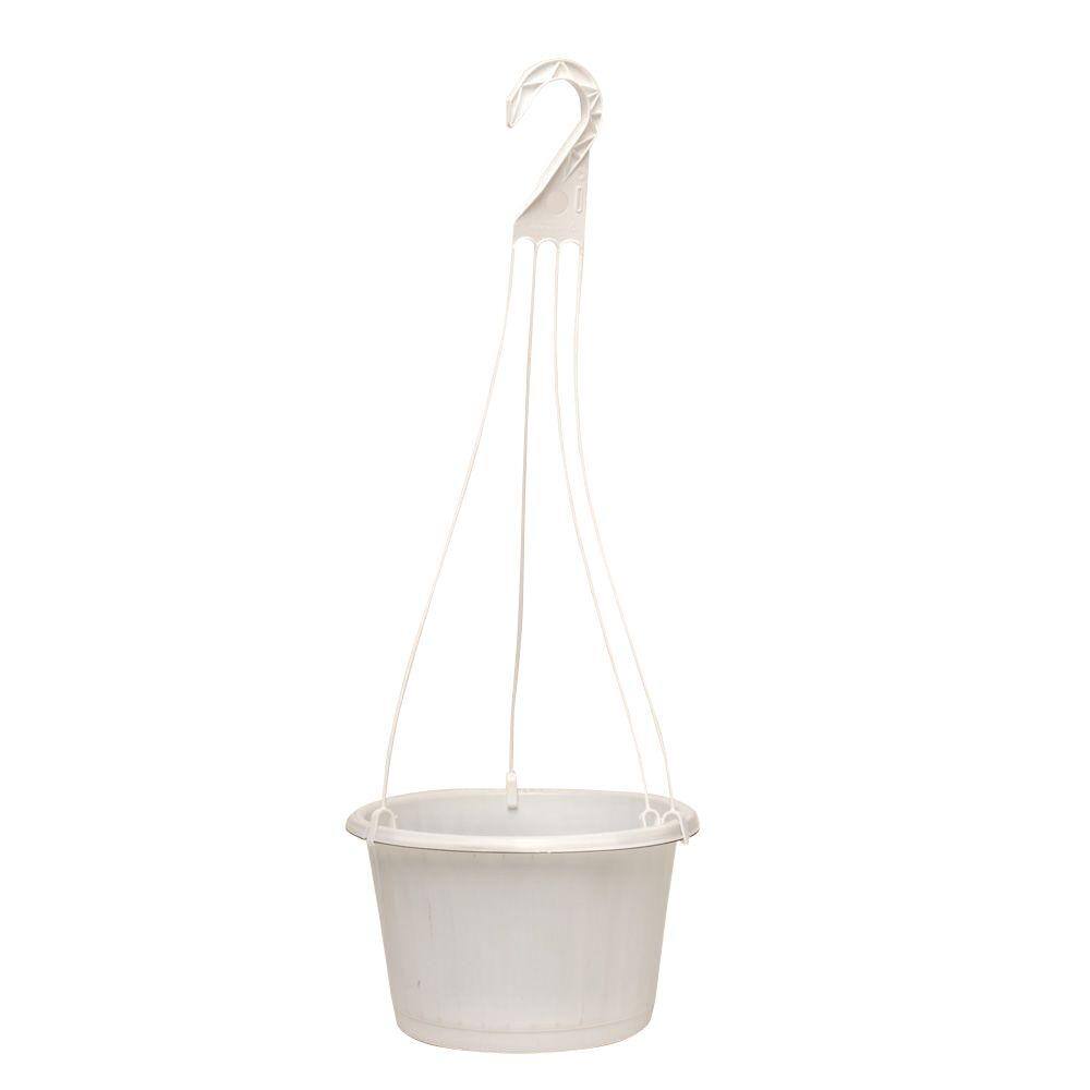 10 in. Plastic Hanging Planter TPNPHB