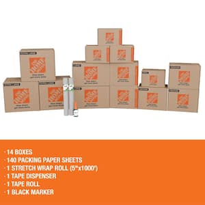 14-Box Garage Moving Box Kit
