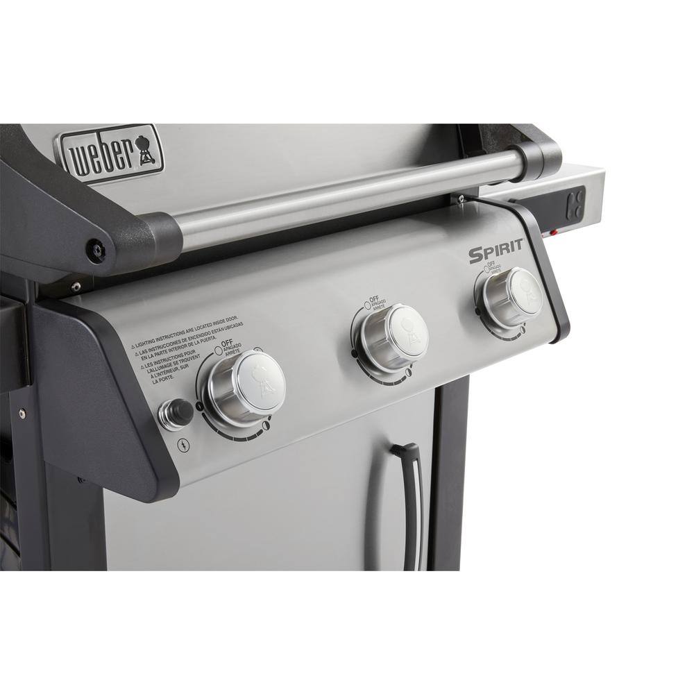 Weber Spirit SX-315 Stainless Steel 3-Burner Propane Gas Grill