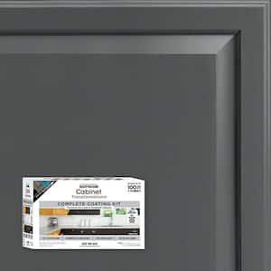 1 qt. Satin Charcoal Interior Cabinet Paint Kit