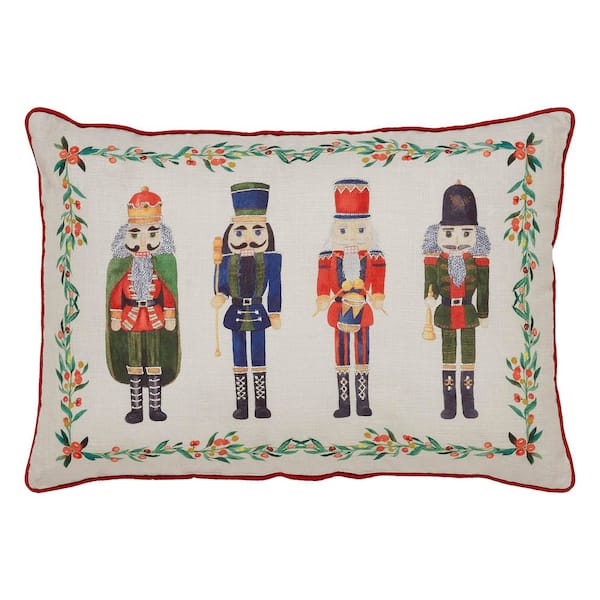 14 x 20 Traditional Nutcracker Pillow