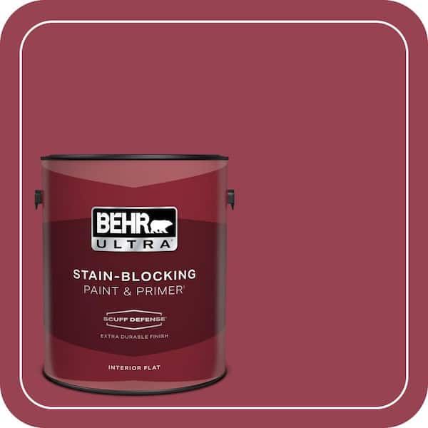 BEHR ULTRA 1 gal. Home Decorators Collection #HDC-CL-04 French Rose Extra Durable Flat Interior Paint & Primer
