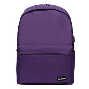 17 in. Purple Classic Laptop Backpack