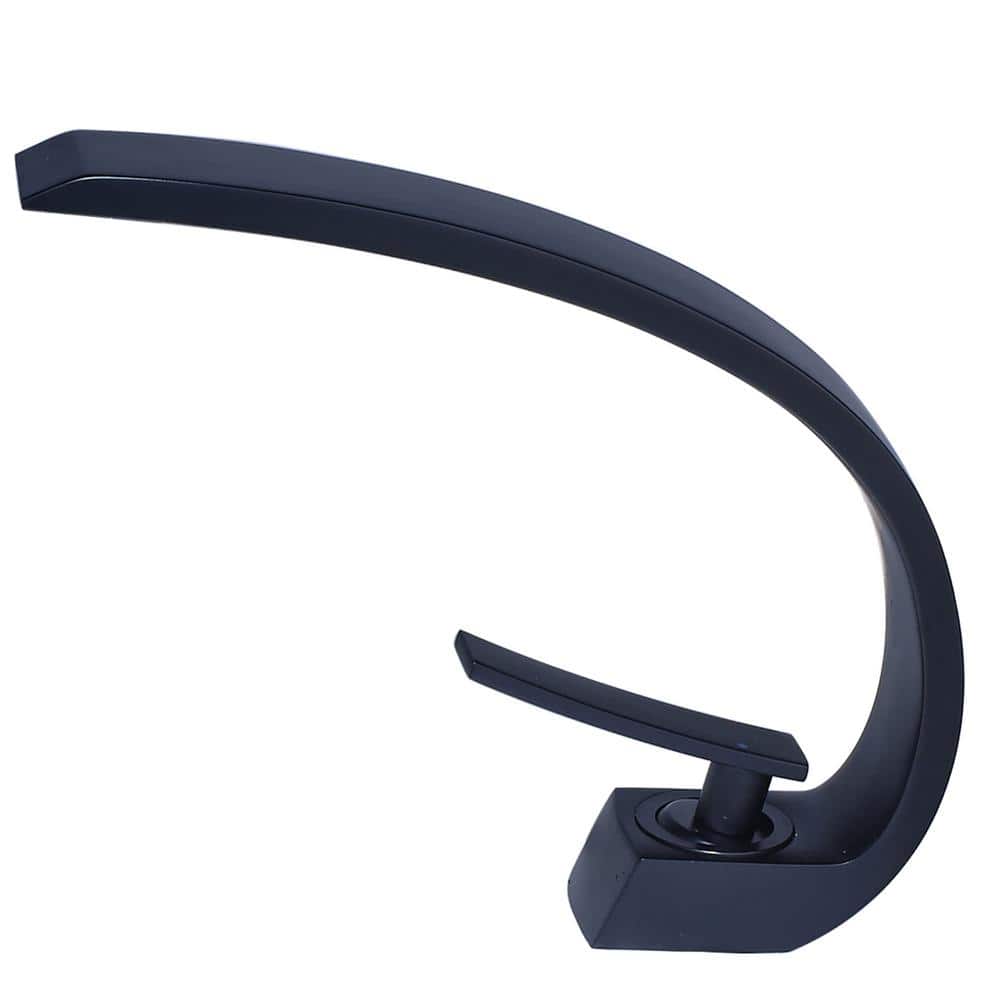 Single Handle Single Hole Bathroom Faucet Modern Brass Bathroom Sink Vanity Faucets in Matte Black price history on PriceWatchPro