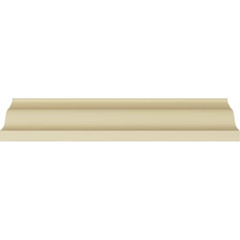 Primed White Polyurethane Foster Crown Moulding 94.5"