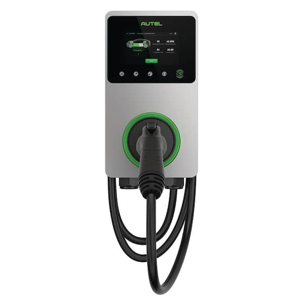 AUTEL MCC50AHI - MaxiCharger AC Wallbox Commercial EV (Electric Vehicle) Charger with In-Body Holster - Hardwire