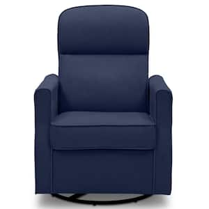 Navy Clair Glider Swivel Rocker Chair