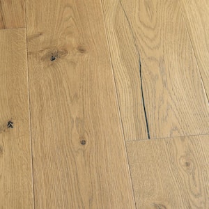 French Oak Sunset Cliffs 3/8 in. T x 6-1/2 in. W x Varying L Engineered Click Hardwood Flooring (23.64 sq. ft./ case)