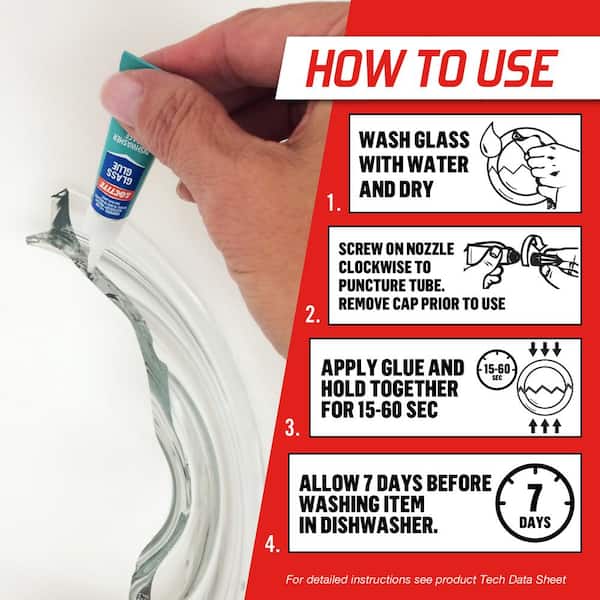 Glass glue: The best glue and how to use it