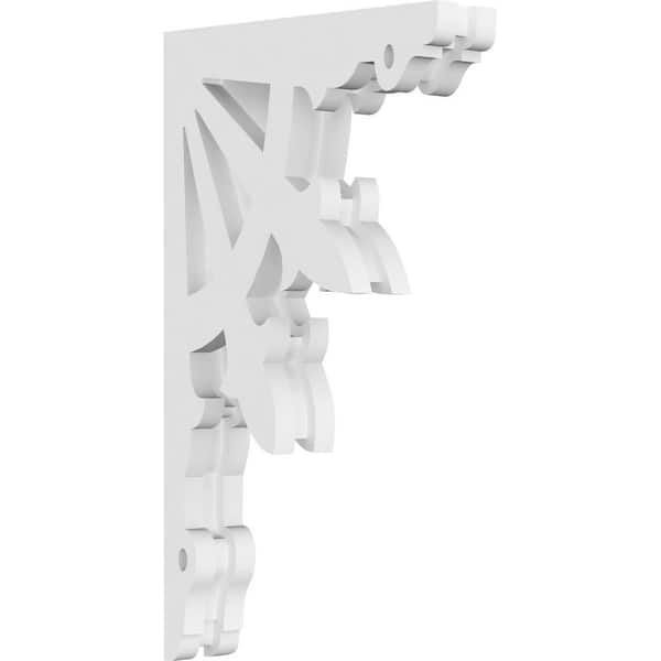 Ekena Millwork Riley 1.5 in. W x 14 in. H x 8 in. D Signature Urethane Polyurethane Corbel