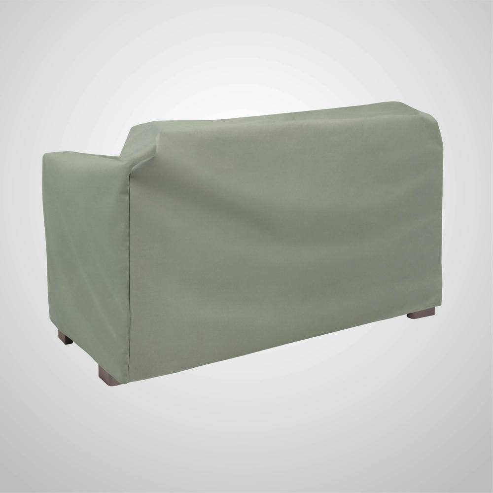 Sage Green Weather-Resistant Patio Loveseat Cover