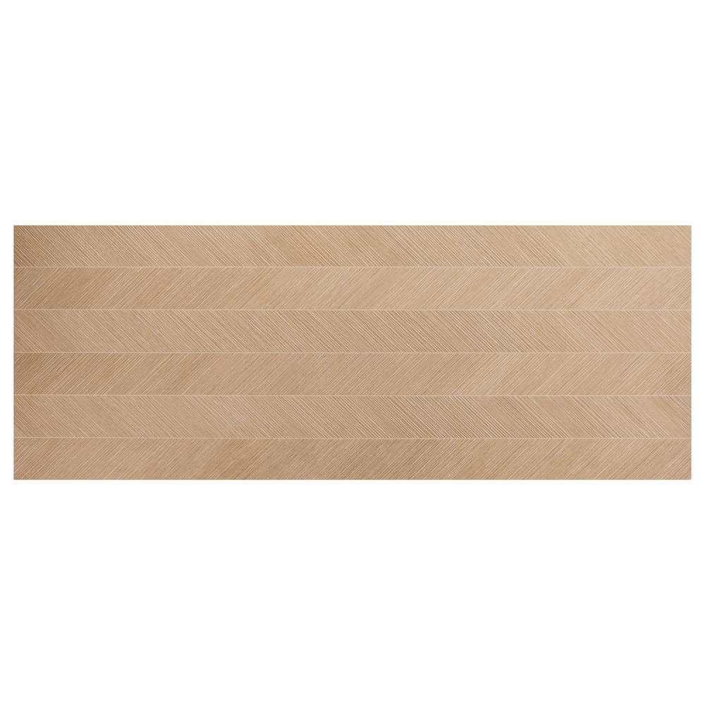 Hazelnut Brown Large Format Matte Ceramic Wall Tile