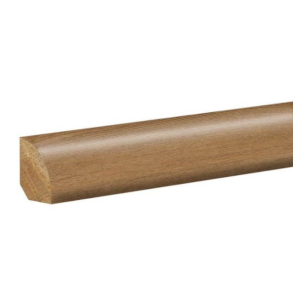 PERFORMANCE ACCESSORIES Ravine Glow 0.62 in. T x 0.75 in. W x 94.5 in. L Textured Wood Look Laminate Moulding/Trim Quarter Round Molding