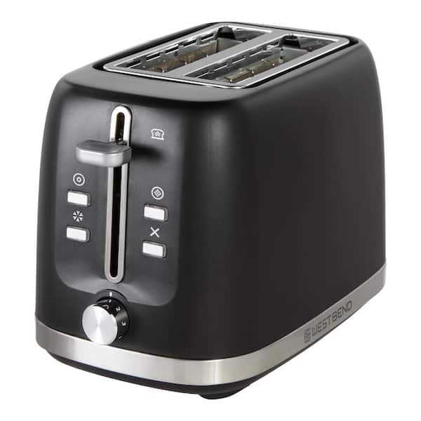 The Chef'sChoice Gourmezza 4 Slice Toaster steps up your style in the  kitchen with a matte black finished body and chrome accents. The premium  stainless steel of this toaster not only delivers