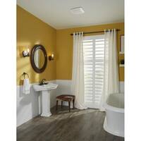 Broan-NuTone Economy 50 CFM, Wall or Ceiling, No Cut, Roomside Installation, Bathroom Exhaust Fan, ENERGY STAR 696NE
