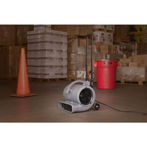 1 HP 3 Speed Stackable Air Mover & Carpet Dryer - Industrial Floor