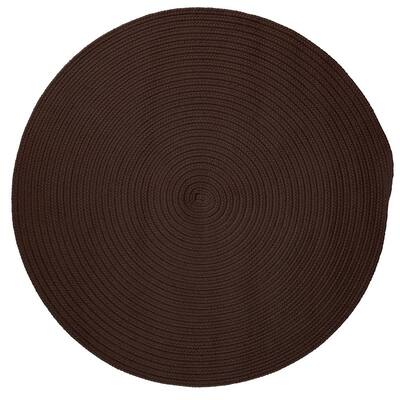 Trends Mink 8 ft. x 8 ft. Round Braided Area Rug