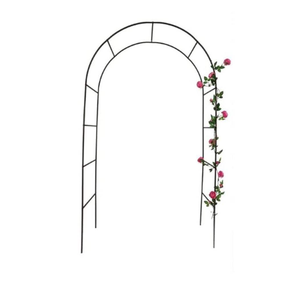 Metal Garden Arch Trellis Pergola Arbor Garden Arch Arbor for Climbing Plant, Assemble Freely 2 Sizes Trellis price history on PriceWatchPro