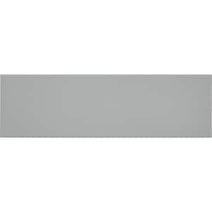 Stencil Grey 4 in. x 12 in. Glazed Porcelain Flat Floor and Wall Tile (8.72 sq. ft./case)