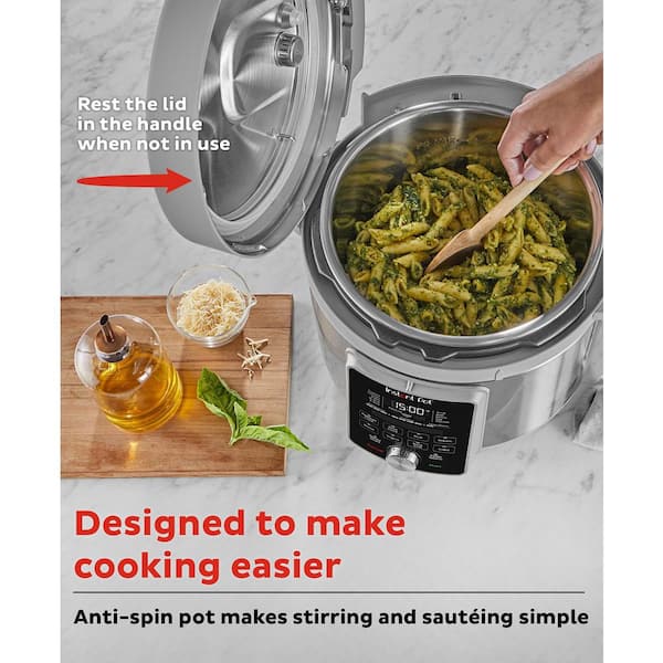 Instant Pot Stainless Steel Inner Cooking Pot 8 Qt Plus Steam Rack - Great  Buy!!