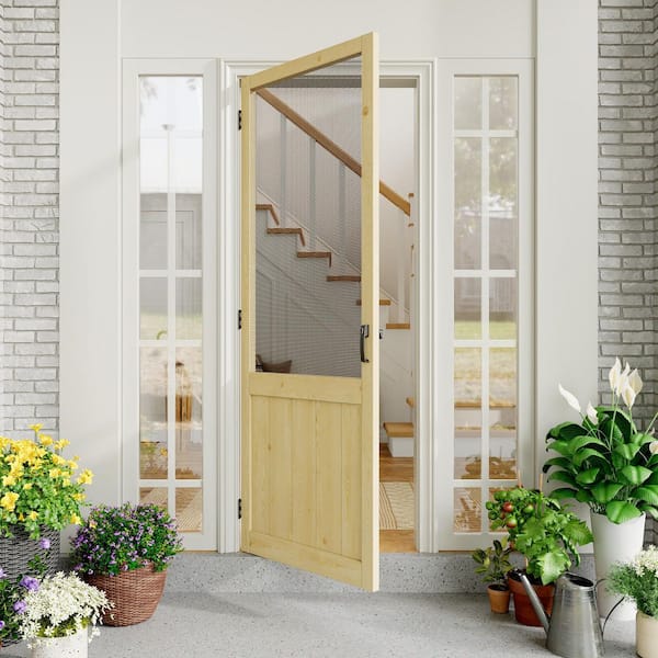 EH PUERTA 32 in. x 80 in. Universal Paneled Railing Style
