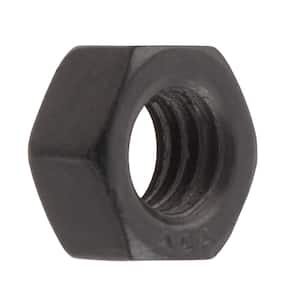 5/16 in. -18 Black Deck Bolt Exterior Hex Nut