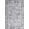 57 GRAND BY NICOLE CURTIS 57 Grand Machine Washable Light Grey/Blue 5 ft. x  7 ft. Bordered Traditional Area Rug 872319 - The Home Depot