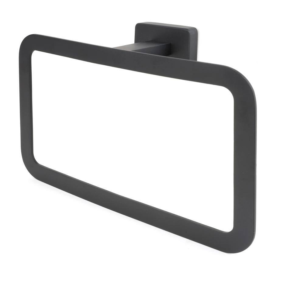 Chicago Black Metal 5-Piece Bathroom Hardware Set