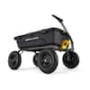 Gorilla Carts Cu Ft Patented Super Heavy Duty Poly Dump Garden Cart Lbs In X