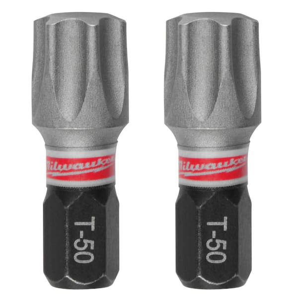 Milwaukee SHOCKWAVE Impact Duty 1 in. T50 Torx Alloy Steel Screw