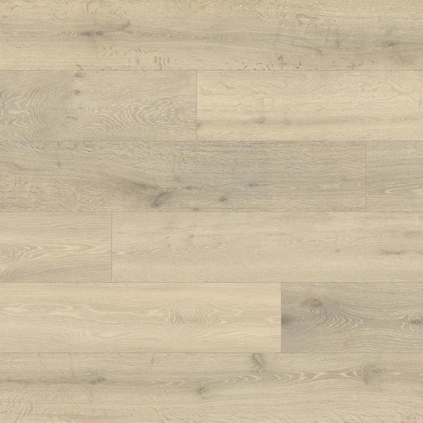 ASPEN FLOORING Take Home Sample-Parchment 6.5mm T 30 Mil 9.45 in. x 7 in. Click Lock Waterproof Rigid Core Luxury Vinyl Plank Flooring
