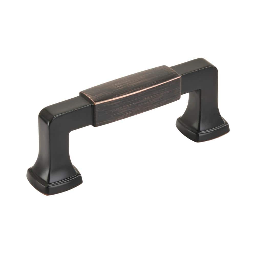 Oil-Rubbed Bronze 3 inch Bar Cabinet Pull with Mounting Hardware