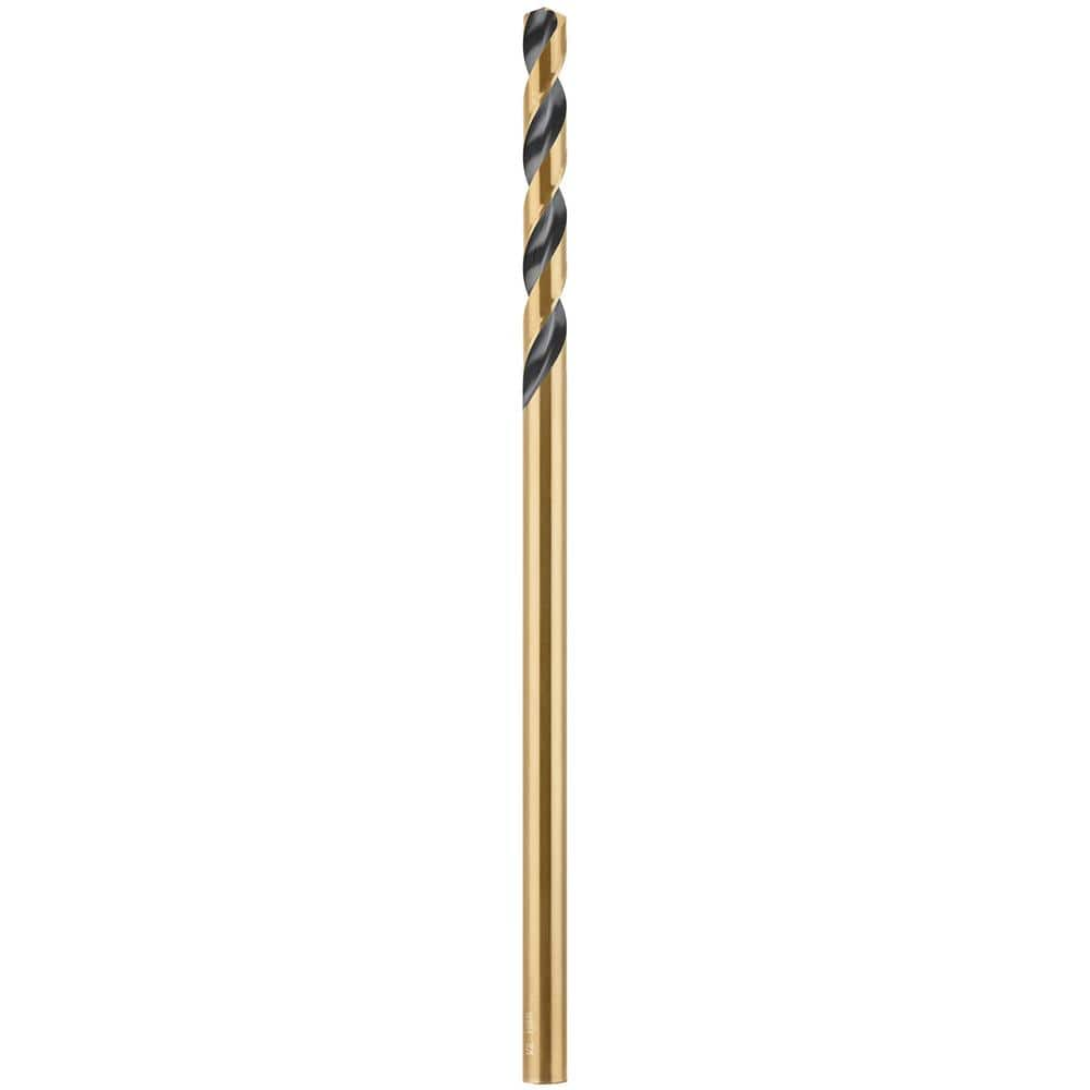 UPC 028874116122 product image for 7/16 in. x 12 in. Black and Gold Drill Bit | upcitemdb.com