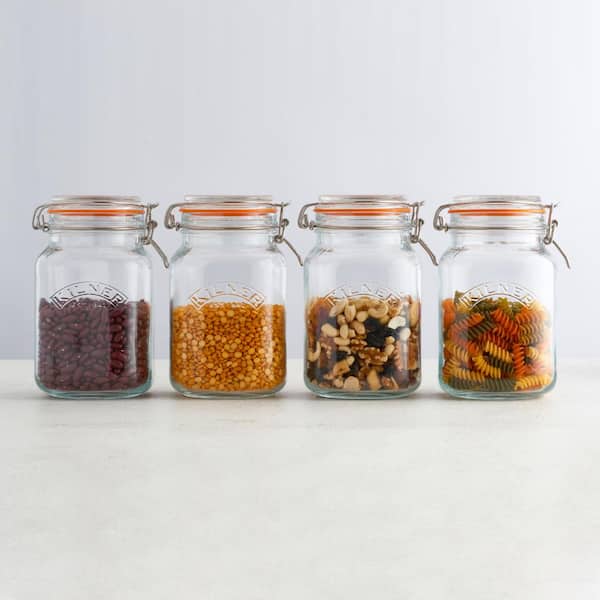 https://images.thdstatic.com/productImages/3e7453eb-54a2-4614-b37e-7f8fb15528df/svn/clear-kilner-kitchen-canisters-1800-401u-4f_600.jpg