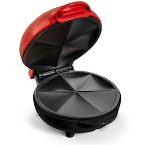 5 Sq. in. Red Indoor Smokeless Quesadilla Grill