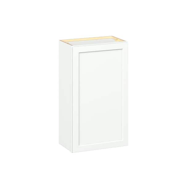 Emerson Pure White Wall 1 Door Ready to Assemble Kitchen Cabinet (21 in. W x 36 in. H x 12 in. D)