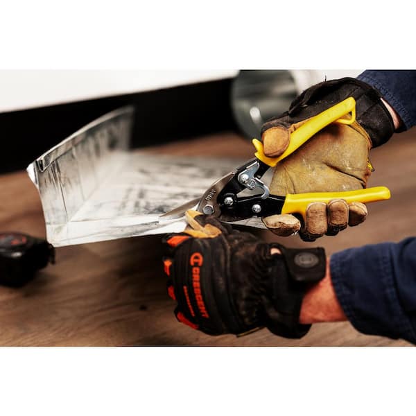 Crescent - Wiss 9-3/4 in. Compound Action Straight, Left, and Right Cut Aviation Snips