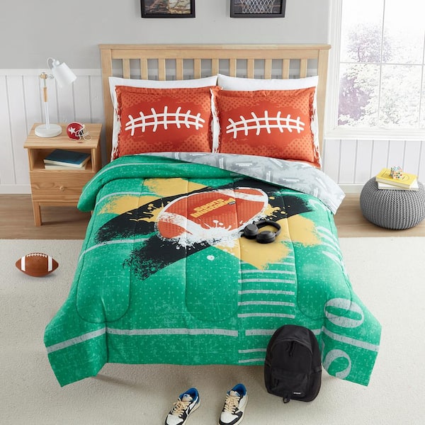 Twin shop football bedding