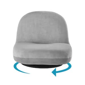 Geovanny Grey Chair 5 Adjustable Positions Plush