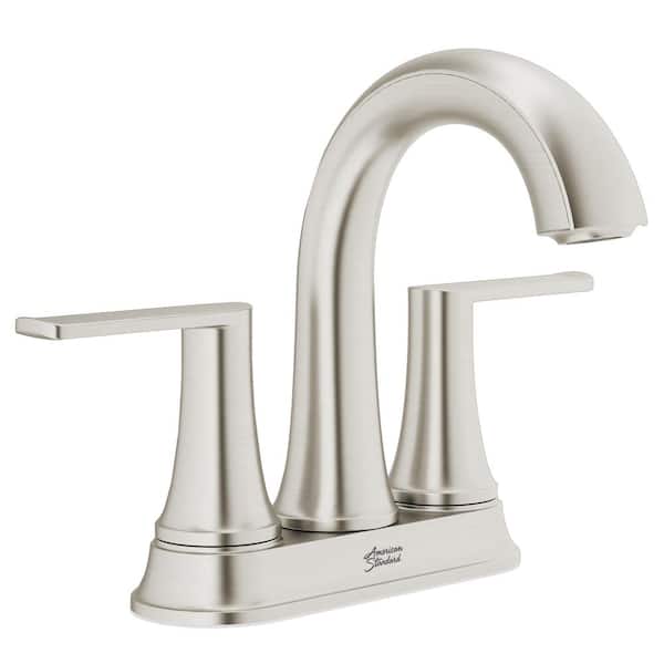American Standard Corsham 4 in. Centerset 2-Handle Bathroom Faucet in Brushed Nickel