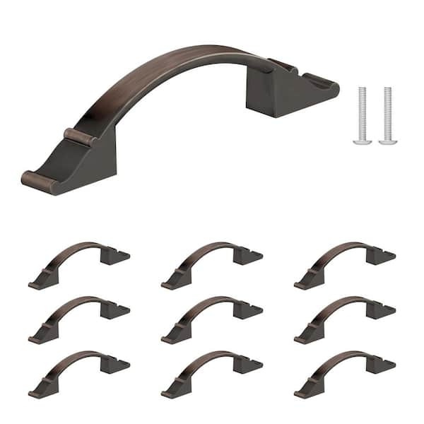Richelieu Nimes 3-3/4-in (96mm) Center to Center Brushed Oil-Rubbed Bronze Arch Handle Drawer Pull
