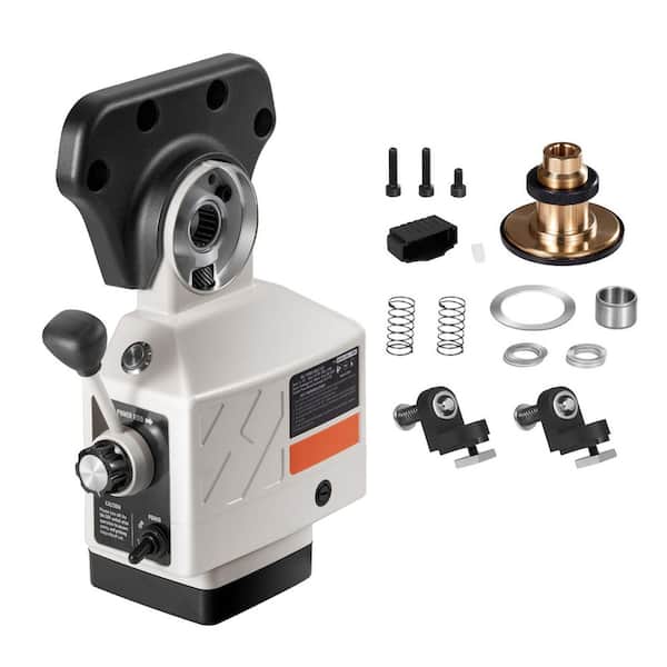 SKYSHALO X-Axis Power Feed for Milling Machine, 150 in.-lb. Torque, 0-200RPM Adjustable 9 Speed Drill Press with 1-5/8 in.