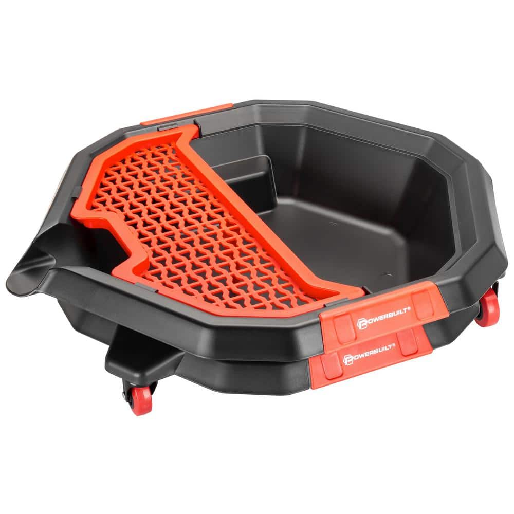 2-in-1 Oil Drain Caddy