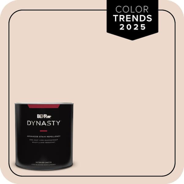 1 qt. #S210-1 Nutmeg Frost Matte Interior Stain-Blocking Paint & Primer