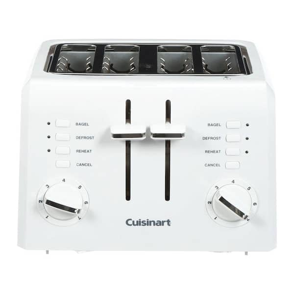 Cuisinart CPT-142BK 4-Slice Compact Plastic Toaster, Black