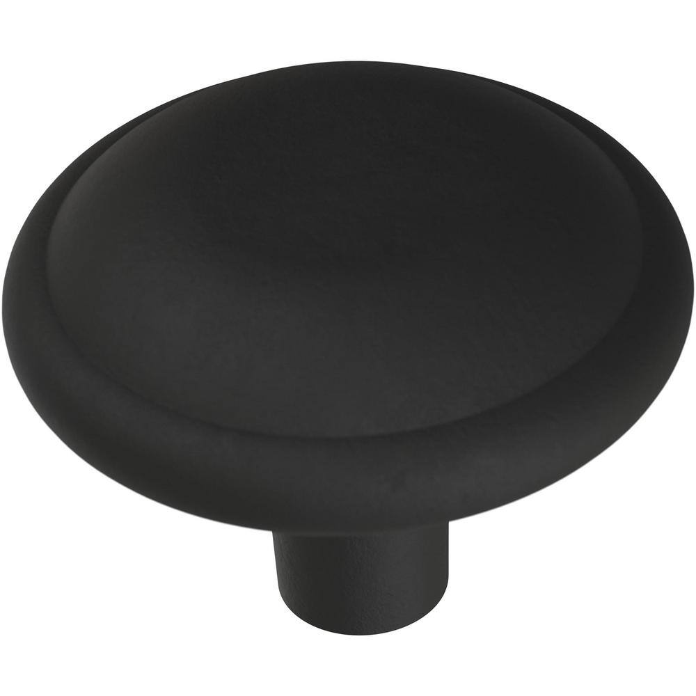 Liberty Liberty Domed Top 13/16 in. (31 mm) Matte Black Round